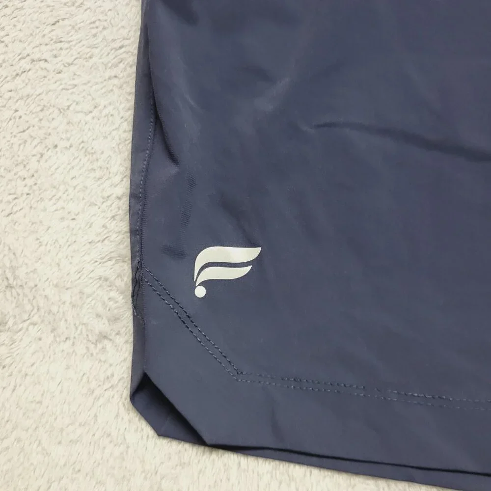 Fabletics Fundamental Short Mens 2X Blue Lined Athletic Wear Pull On Stretch Gym